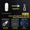 21Pcs Car Interior Lights: Super Bright Bulbs 6000K White LED
