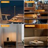 SAKRINGT 2 Pack Cordless Table Lamps Rechargeable, 6000mAh Battery Operated