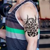 6 Pcs Hannya Tattoo Sticker Arm Tattoo Sticker Waterproof Long