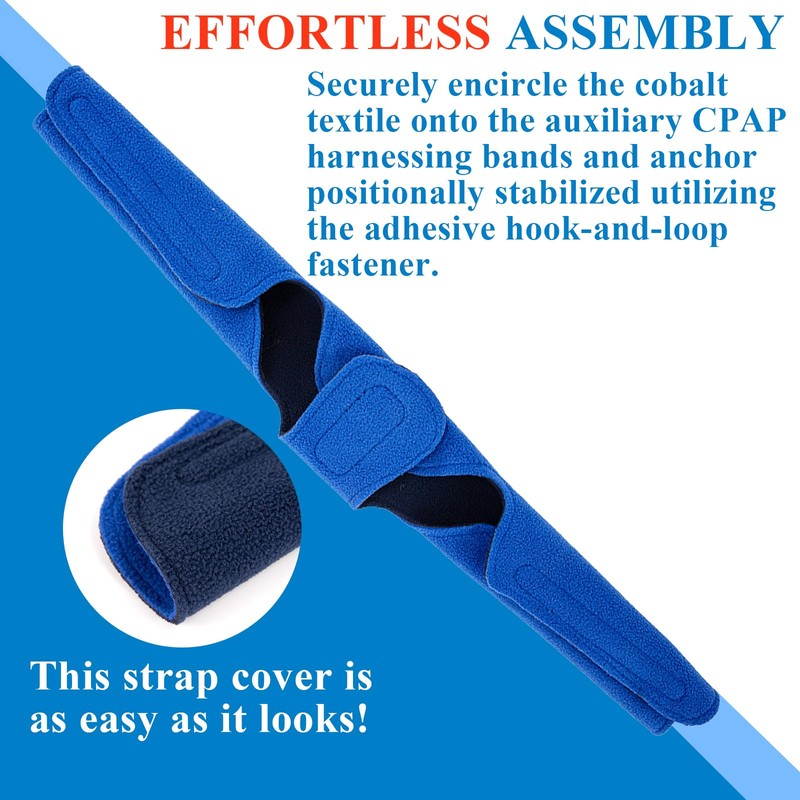 Neck Pad Compatible with CPAP Headgear Straps, Comfort Headgear Strap