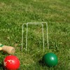 WHAMVOX 9pcs Heavy Duty Croquet Wickets Replacement Square Wickets for