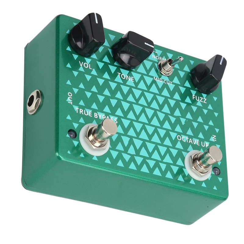 Distortion Guitar Pedal Octave Instrument Accessory with True Bypass Design