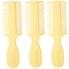 Vakly Fine Tooth Baby Comb [3 Pack] – Double-Sided Infant