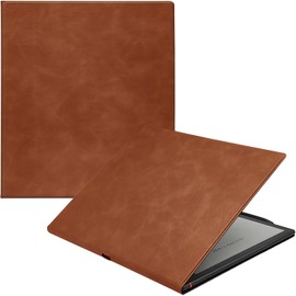 GOVTVA Magnetic Stand Case for Onyx Boox Note Air 4 C/Note Air 3 C (2024/2023 Released) Ultra-Thin Lightweight Leather Cover with Auto Sleep/Wake & Magnetic Closure (Brown)