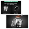 Compatible with Nespresso Stainless Steel Coffee Capsule Reusable Refillable Coffee