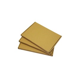 Trojan C4 A4 Brown 322 x 229 x 20mm Royal Mail Large Letter PIP Parcel Shipping Box Easy to Fold up Eco Friendly FSC Certified Biodegradable Recyclable (Pack of 50)