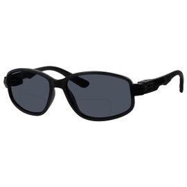 Eyekepper Bifocal Reading Sunglasses with Metalless Screwless Spring Hinges Black, +1.75