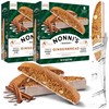 Nonni's Gingerbread Biscotti Holiday Cookies - 2 Boxes Gingerbread Cookies