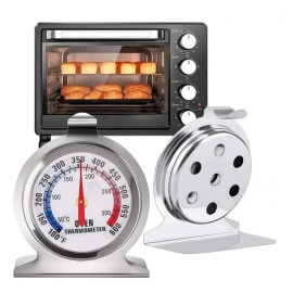 Termómetro de Horno de Acero Inoxidable para Monitorear Temperatura                                                                                   