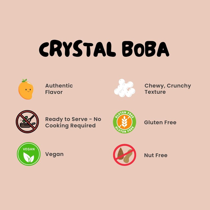 Bossen Crystal Boba (Mango)