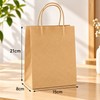 Kraft Paper Gift Bags with Handles for Party Favors –