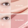 MAUVNING Dewy Pale Cream Cheek 1.8g, Color:02 Pale Blush