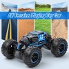 Powerextra 4WD 2.4GHz Double-Sided Rotating RC Stunt Car Remote Control