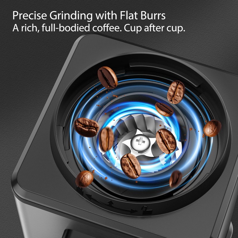 Electric Coffee Grinder, Suitable for Home Use, Features 25 Precise