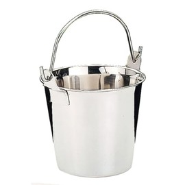 IBILI Utility Bucket 20 cm of Stainless Steel, Silver