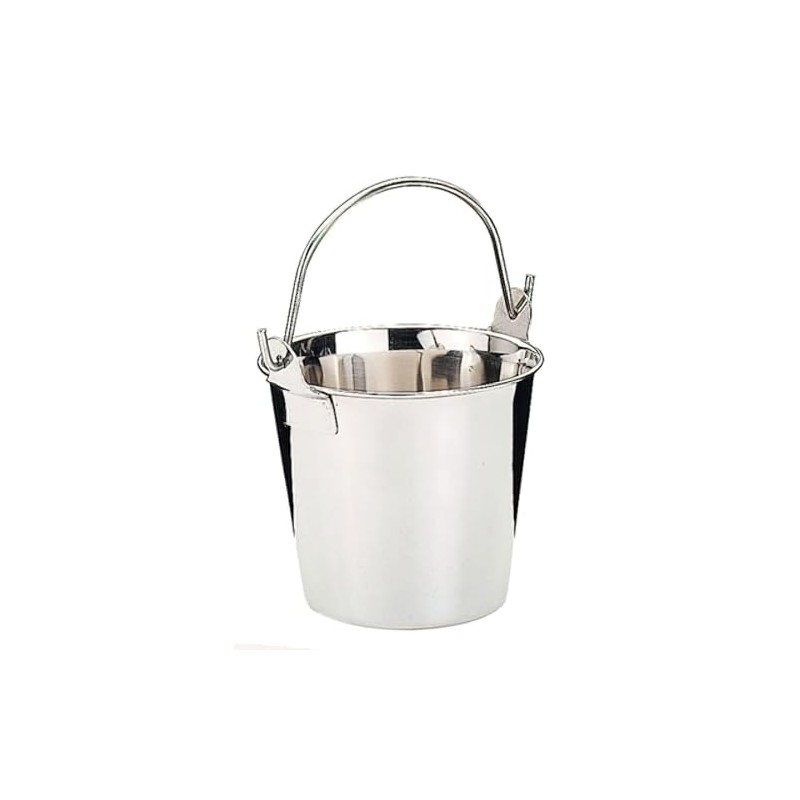 IBILI Utility Bucket 20 cm of Stainless Steel, Silver