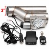 Electric Exhaust Cutout Valve for Custom Exhaust Control – Remote-Operated