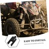 ULTECHNOVO Aluminum Motorcycle Shock Extender Heightening Adapter for Off Road