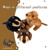 JUSTQUNSEEN Dog Stuffed Animals,16”Dachshund Stuffed Animals Toys plush Puppy Dog