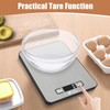 HomeFashion 10kg 1g Digital Kitchen Scales Food Scale Large 23x17cm