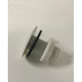 1/2 Inch Hole Plug Threaded Rubber Grommet Seal, Seal a Hole, All Water Tanks, Gas Tanks, and Toilet Tanks.