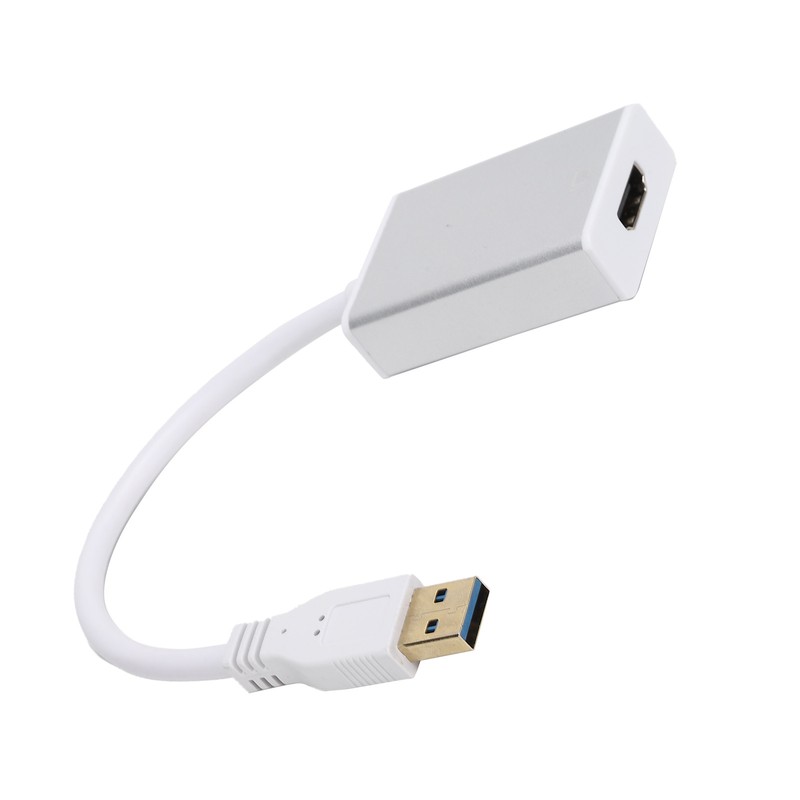 USB to High Definition Multimedia Interface Adapter with Drive Extend