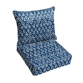 Sorra Home Corded Deep Seating Pillow and Cushion Set, 23" x 27" x 5"