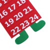 Christmas Advent Calendar 2022 Countdown Calendar Fabric Felt Christmas Calendar