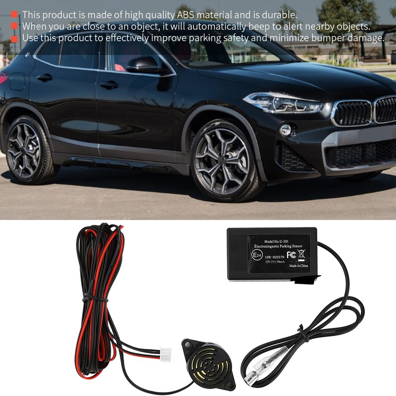 U301 Electromagnetic Induction Intelligent Car Reverse Radar Parking Sensor