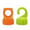 Aiwa Plastic Bottle Hook Pastel Set of 4