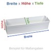 Gorenje Door Compartment Door Shelf H54 BK060/NES – No: 650747