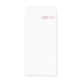 3 Long Envelopes, Pastel White, Non-See-Through, 100 Sheets, Postal Frame Included, Tape, Size Fits A4 Trifolds, Envelopes, Heart, Documents, Shipping
