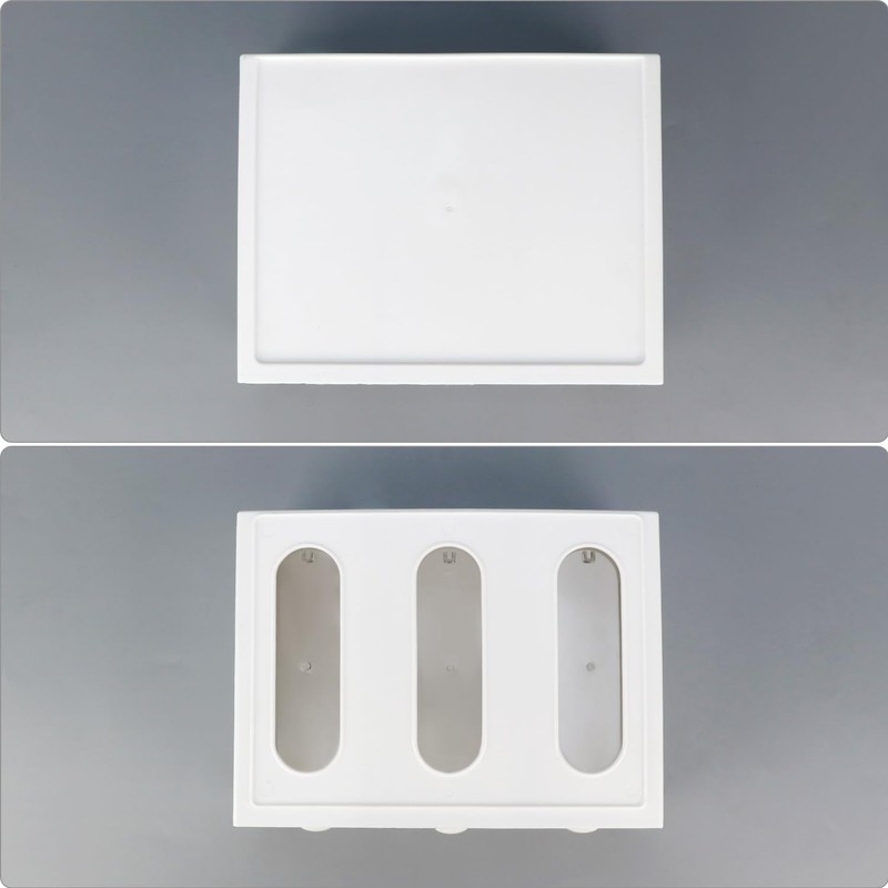 QWORK® Stackable Tea Organiser 23 x 17 x 8 cm