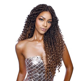 Mane Concept Crochet Braids A Fri-Naptural Pre-Stretched TWB113 Boho Passion Twist 18" (5-PACK, 1)