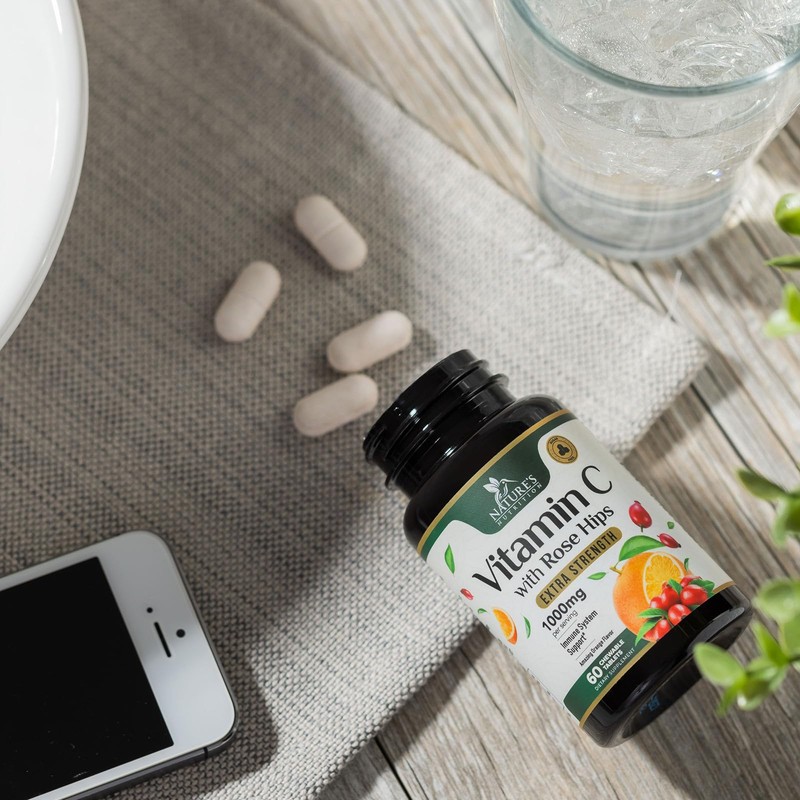 Vitamin C Chewable 1000mg - Extra Strength Antioxidants for Powerful