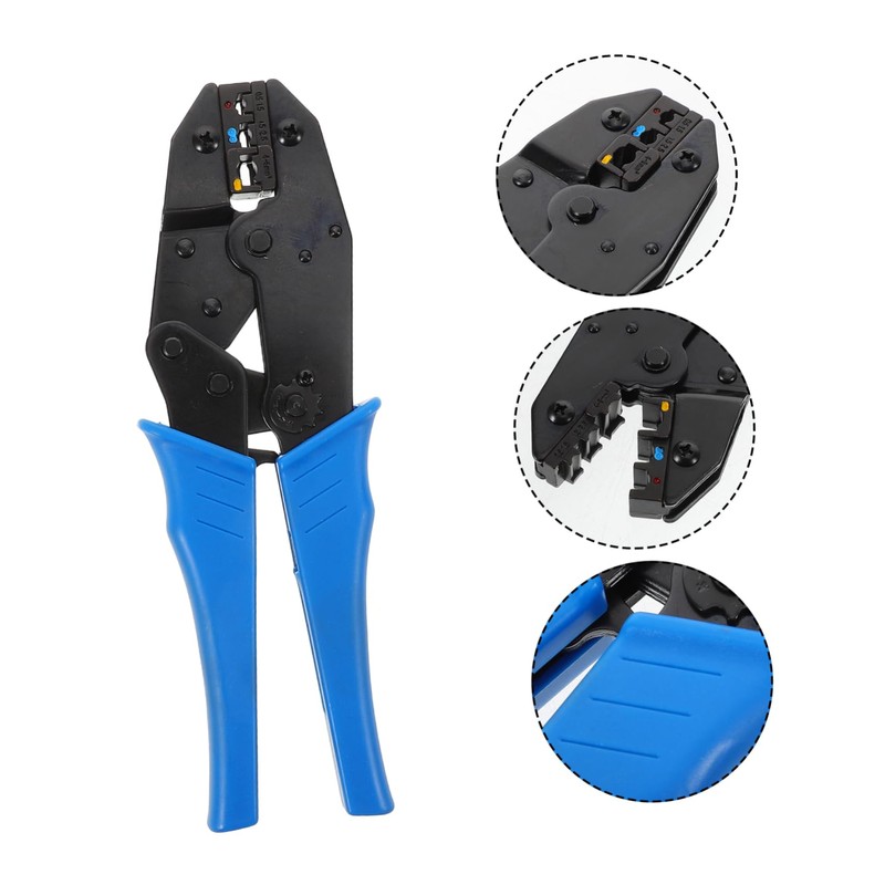 Zerodeko Ratchet Terminal Crimper Tool for Insulated Wire Connectors Heavy