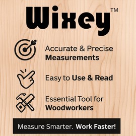 Wixey Digital Angle Gauge w/Flip-Out Display–Easy-to-Read Magnetic Digital Angle Finder for Setting The Angles of Jointer Fences & More – Perfect Ultra-Precise Measuring Tools for Woodworking Tasks