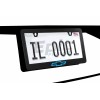 Custom Blue Chevy license plate frame style Stainless Steel W/