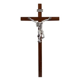 Trinity Church Supply Jesus in Agony Crucifix Religious Hanging Crosses Wall Decor, 10 Inch Height