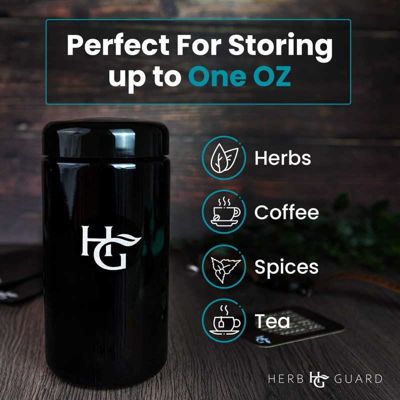 Herb Guard - 1 Oz Airtight Container and Smell Proof
