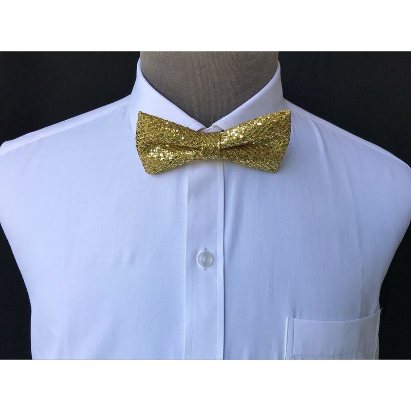 Cloud Rack Bow Tie Shiny Golden