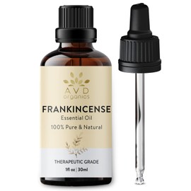 AVD ORGANICS AVD ORGANICS weihrauchöl haut |100% rein und natürlich weihrauch öl in therapeutischer Qualität | für Massage, Diffusor, Raumduft,|1 Fl. Oz