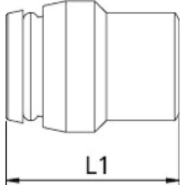 Sealing plug for cutter screw connection, pipe outer diameter 10 mm, PN max. 315 bar