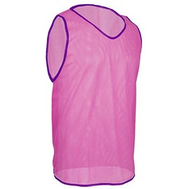 Total Soccer Factory Scrimmage Vests (Multiple Colors, Sizes, Quantities) (Pink, Adult, 6 Vests)