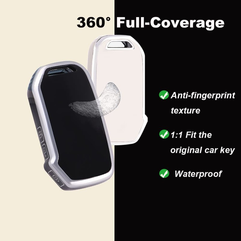 KUNIO Keyless Key Case Fits KIA Soul NQ5 NIRO XCEED