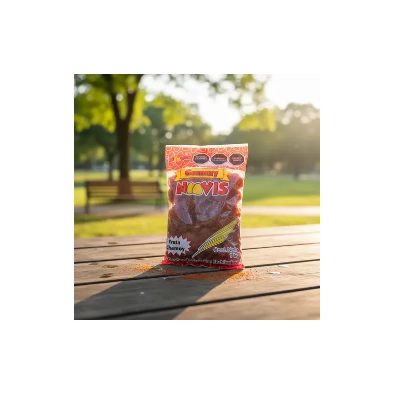 Gomitas De Fruta Con Chamoy Gummy Noovis 1kg