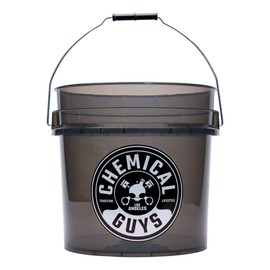Chemical Guys Heavy Duty Detailing Bucket Smoked Black (4.5 gal)