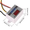 Digital Temperature Controller, W3230 AC110-220V LED Digital Temperature Controller Thermostat