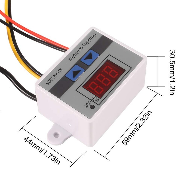 Digital Temperature Controller, W3230 AC110-220V LED Digital Temperature Controller Thermostat