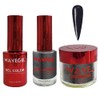 WAVEGEL Soak-Off Gel, Nail Lacquer & Acrylic/Dip Powder Matching Set